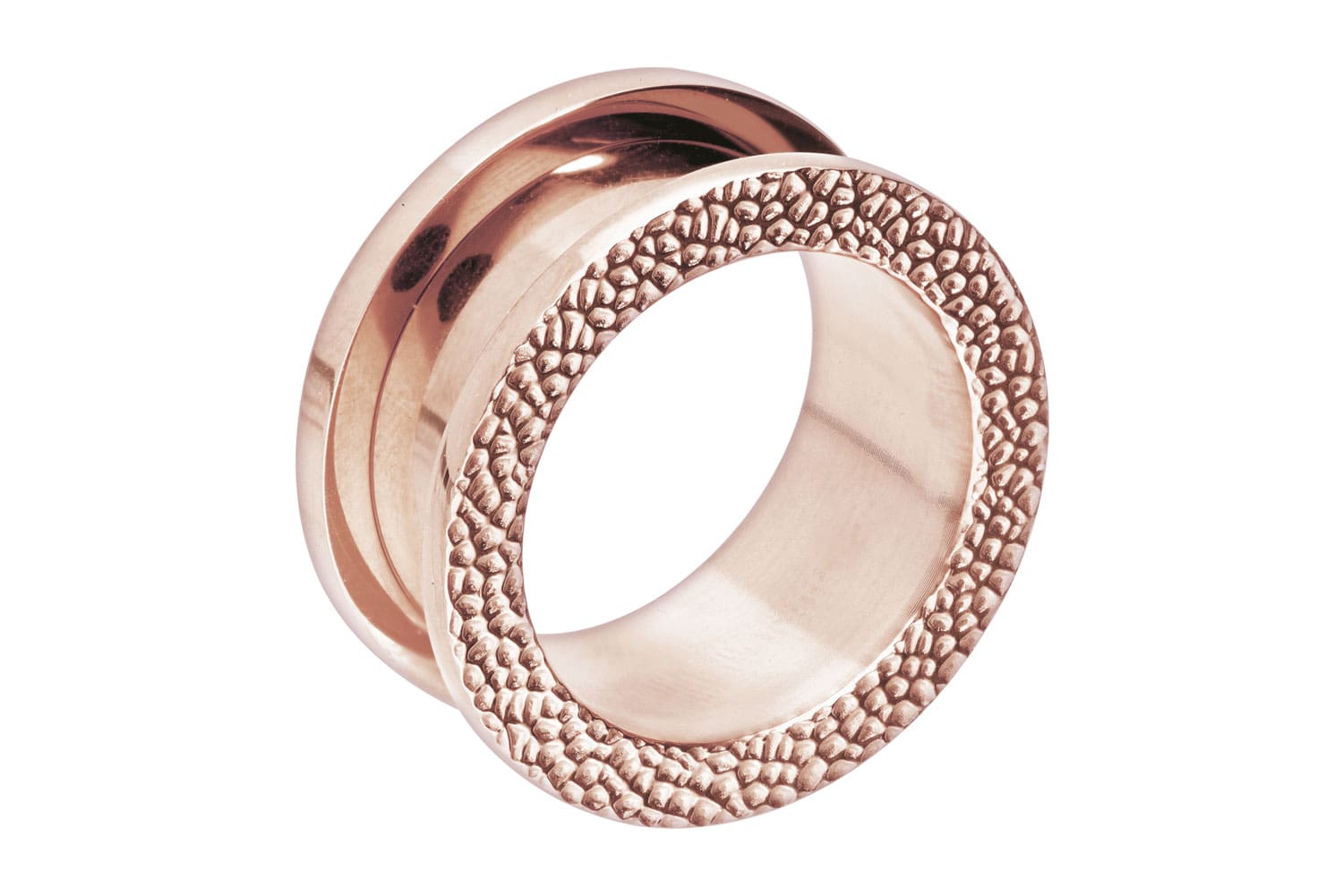 Chirurgenstahl Tunnel STRUKTUR von Piercingline